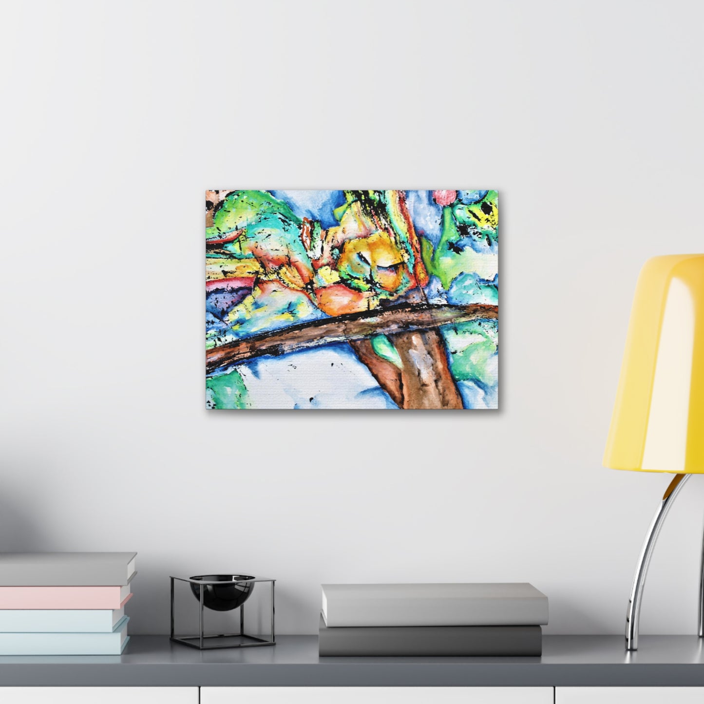 Owl In Flight Canvas Gallery Wraps