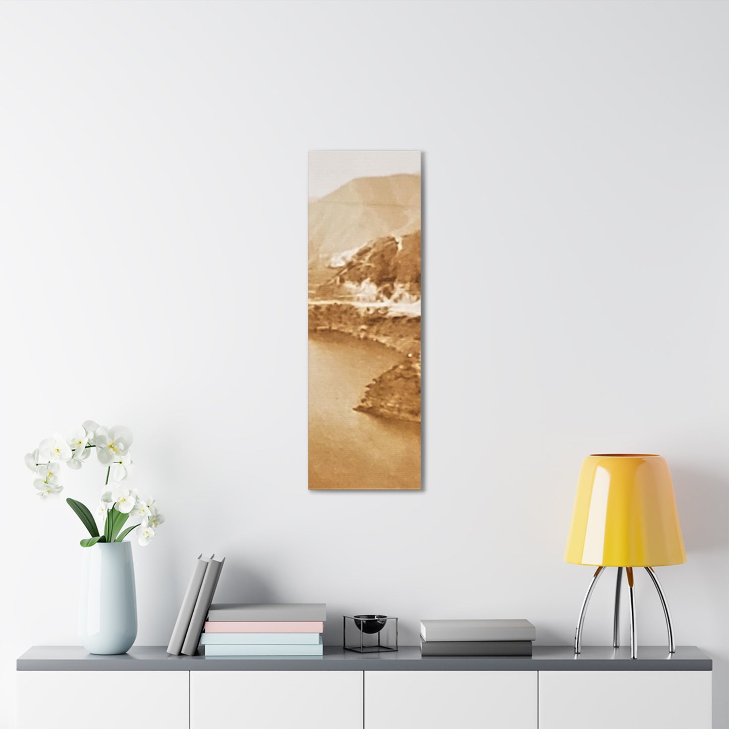 San Gabriel Dirt Fill Dam #1 Canvas Gallery Wraps