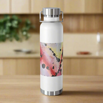 Red Hot Love 22oz Vacuum Insulated Bottle White 22oz