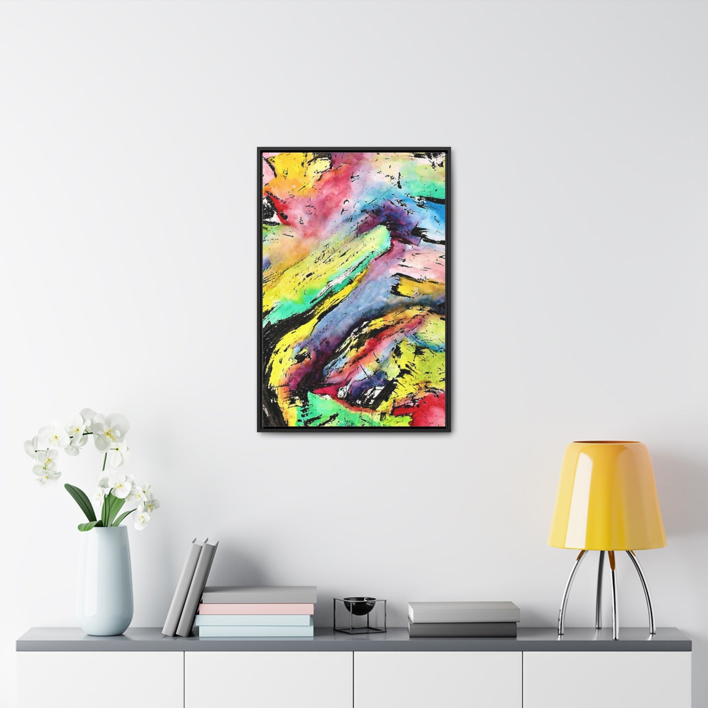 Vortex Gallery Canvas Wraps, Vertical Frame