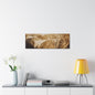 Back View Morris Dam Spillway Canvas Gallery Wraps 36″ x 12″ 1.25"