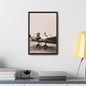 Refueling Mid-Contintent Chief Line 1939 Gallery Canvas Wraps Vertical Frame 12″ x 18″ Premium Gallery Wraps (1.25″) Walnut