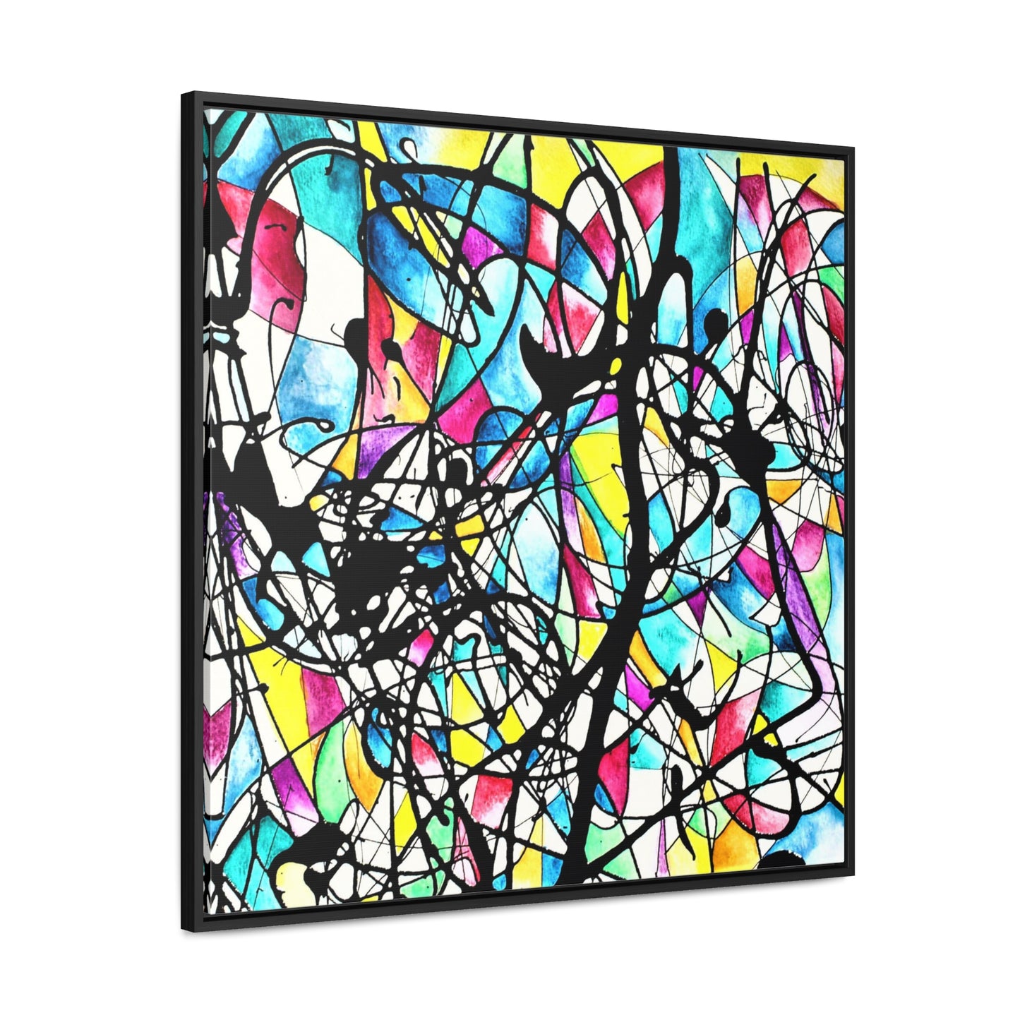 Kaleidoscope Gallery Canvas Wraps, Square Frame