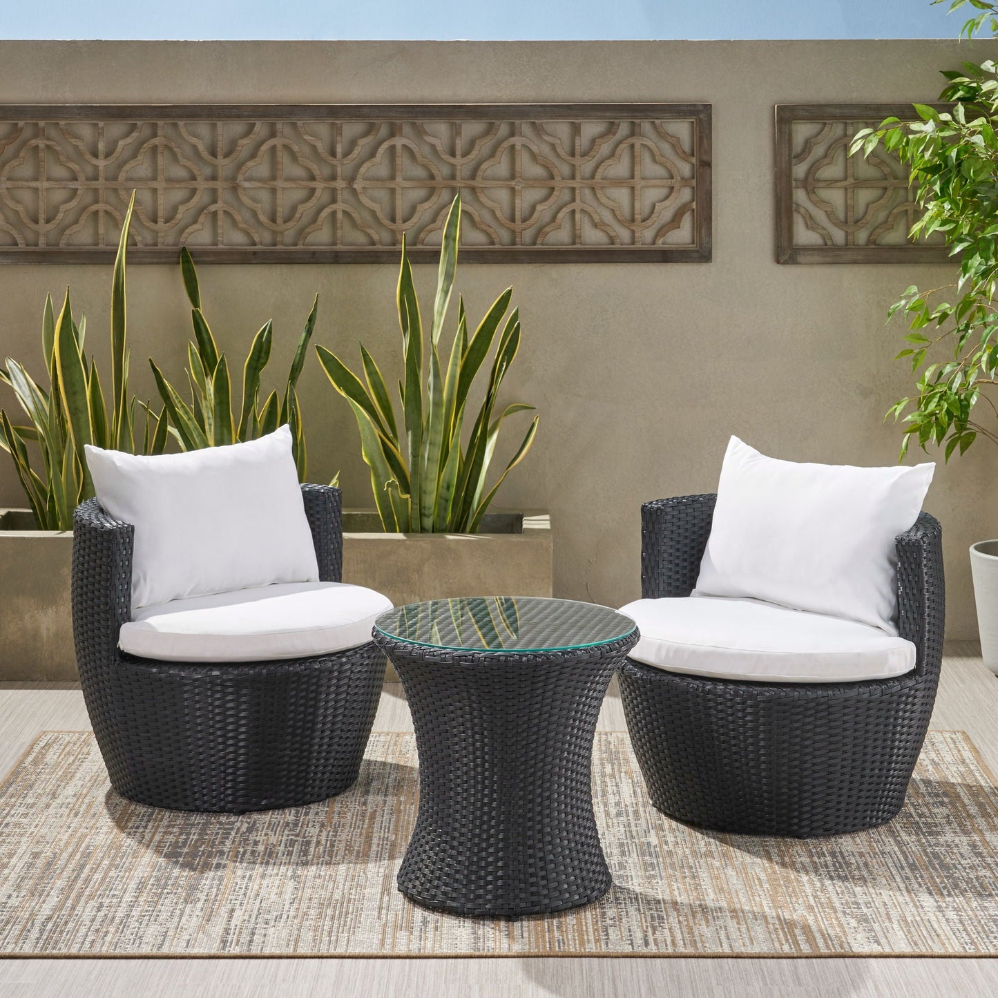 Kono - Chat Set Outdoor Furniture- Unique Piece Furniture- {{Product type}}