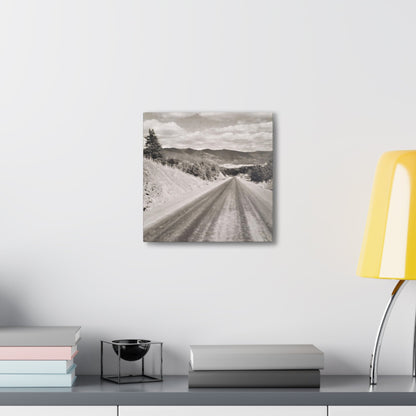 Western Road Canvas Gallery Wraps 12″ x 12″ 1.25"