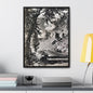 Eagles Nest Rock Yellowstone Gallery Canvas Wraps Vertical Frame 18″ x 24″ 1.25" Black