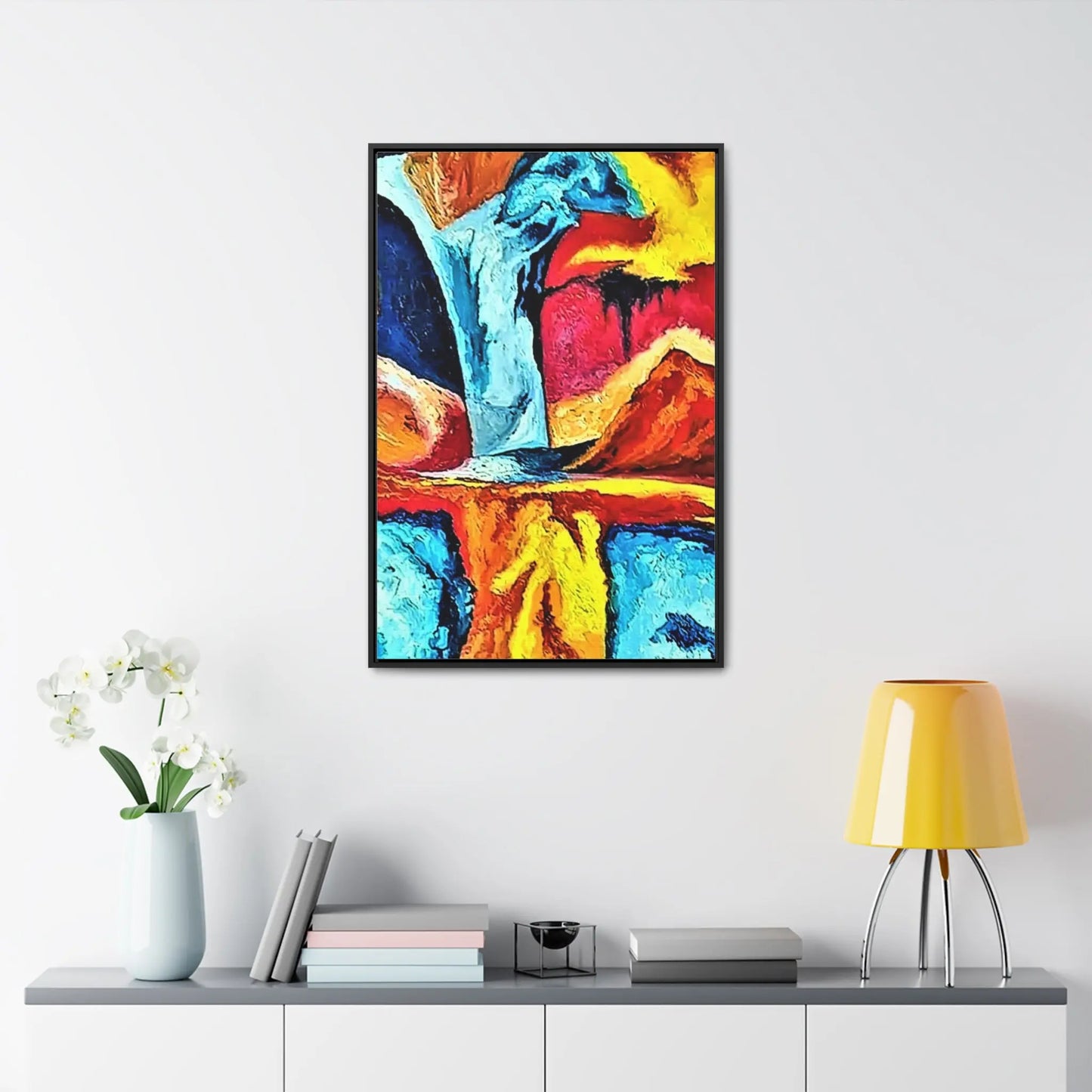 Pele Gallery Canvas Wraps, Vertical Frame