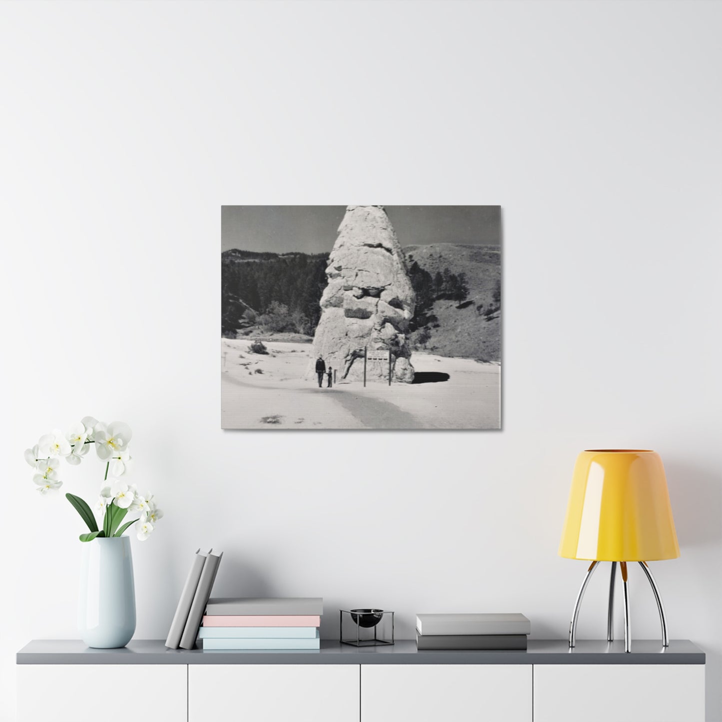 Liberty Cap Yellowstone Stretched Canvas