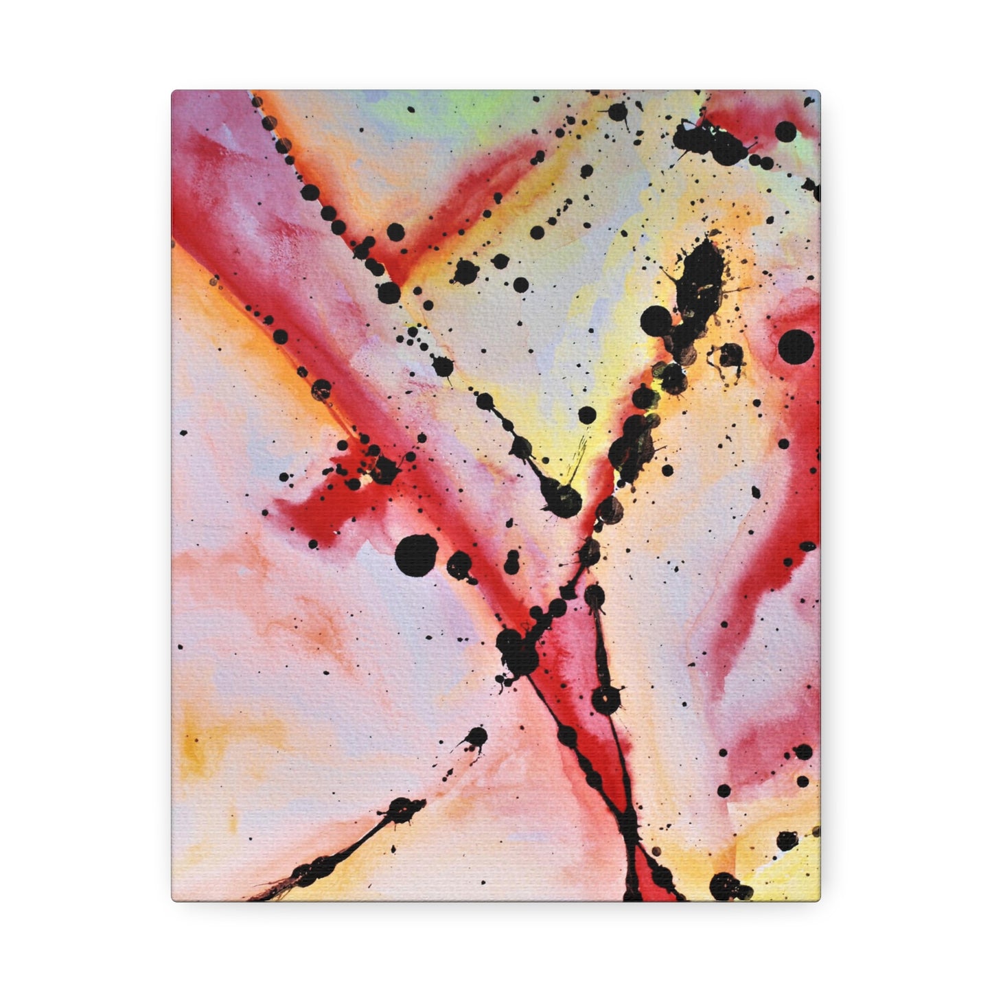 Red Hot Love Stretched Canvas