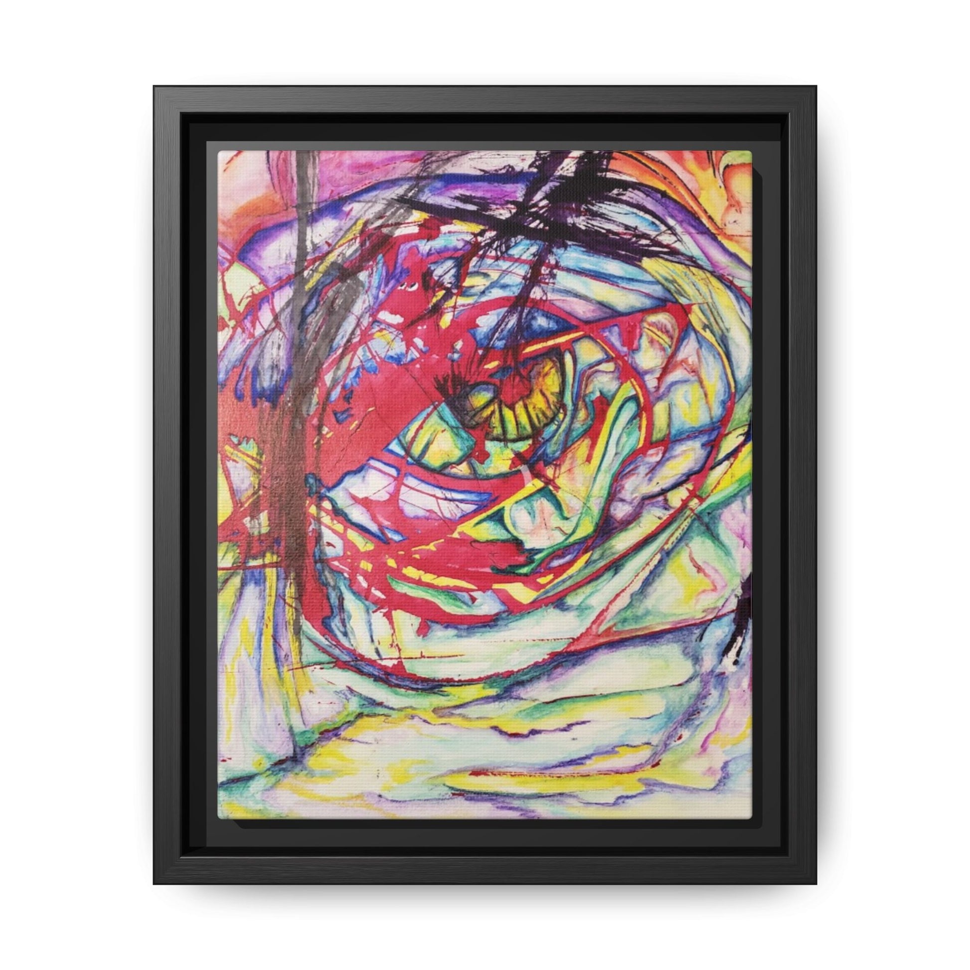 The Eye Framed Art Print - Kia Day Design