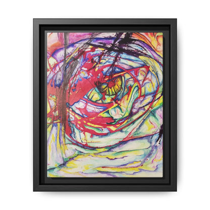 The Eye Framed Art Print - Kia Day Design