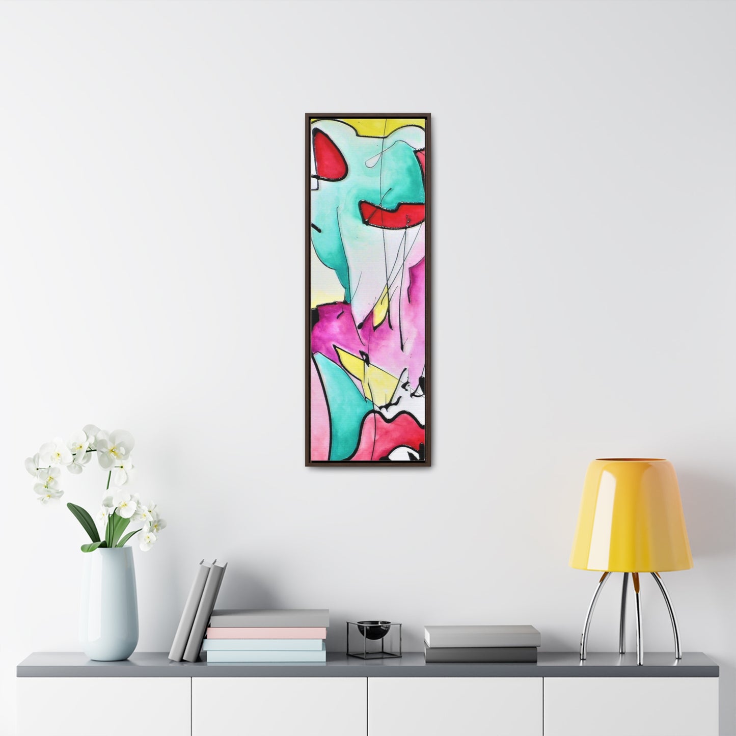 Glass Gallery Canvas Wraps, Vertical Frame