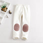 Girls Cotton Candy Color Pants White