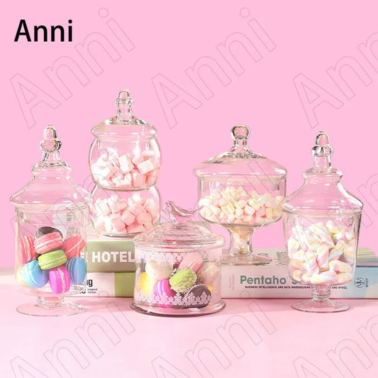 Transparent Storage Jars