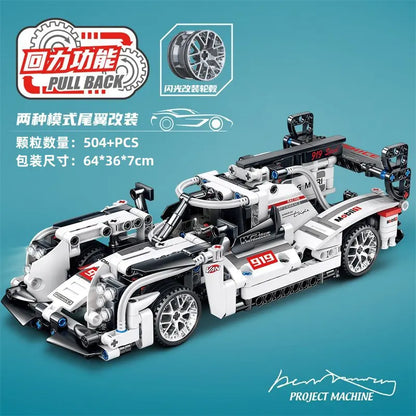 Off-Road Racing Car Building Kit Compatible with LEGO Kia Day Design