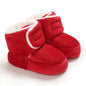 Baby Snow Booties Red 7-12 Months