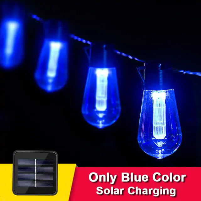 LED Solar Lights - - string lights