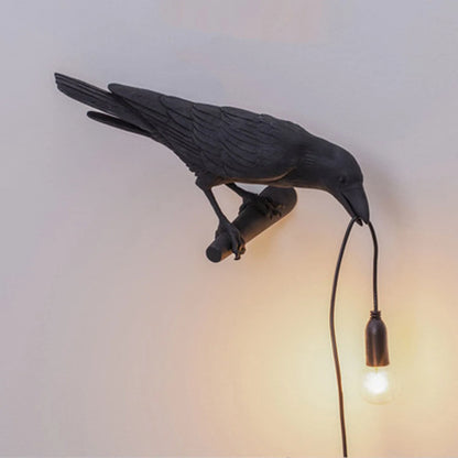 Two-Color Raven Movable Wall Table Lamp UK Plug