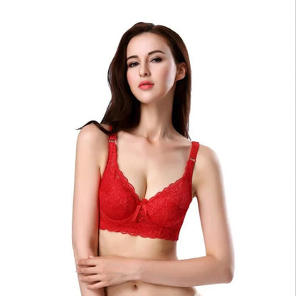 Gathered Lace Adjustable Bra - Kia Day Design
