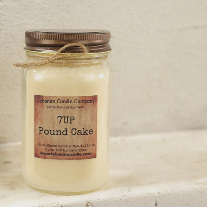 7UP Pound Cake Candle - - Candles & Melts