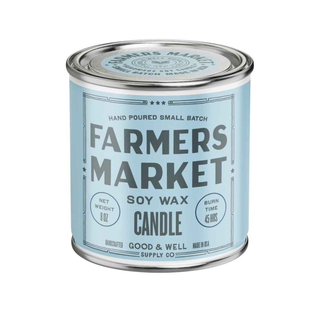 Farmers Market Happy Place Candle - - Candles