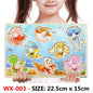 Baby Montessori Wooden Puzzle Board - Kia Day Design