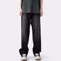 Retro Washed-Out Jeans - Black XXXL - jeans