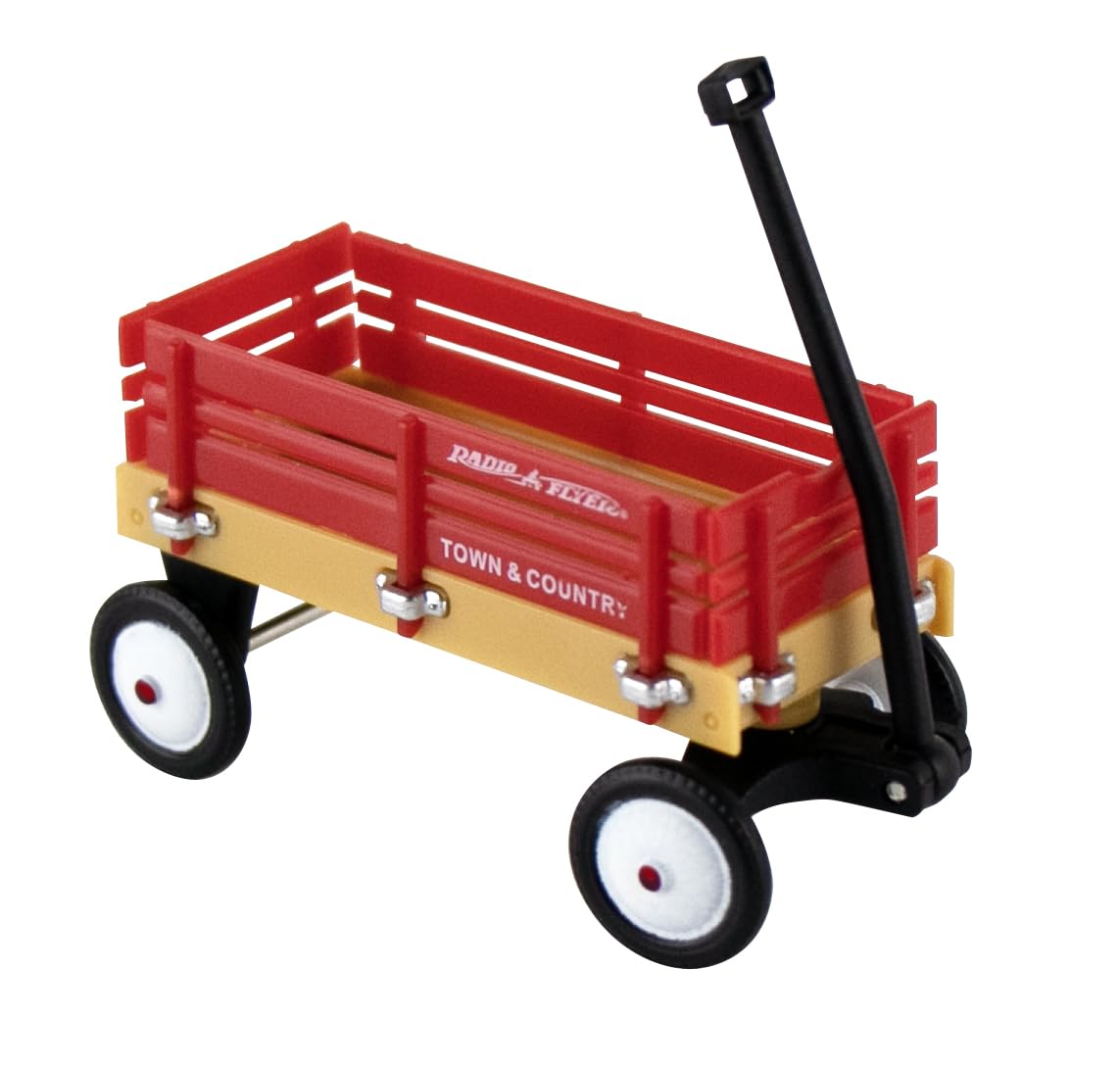 Worlds Smallest Radio Flyer Town & Country Wagon - n a - wagon