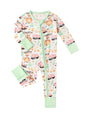 PoshTOT Little Yellow Sheep Bamboo Baby Convertible Zippy Romper - 18-24M - Zippy Romper