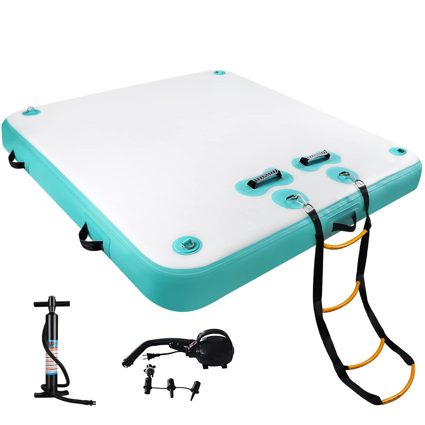 TONKOUM Multiuse Inflatable Dock - - inflatable dock