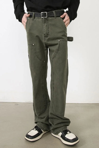 Men's Mid Rise Jeans - -