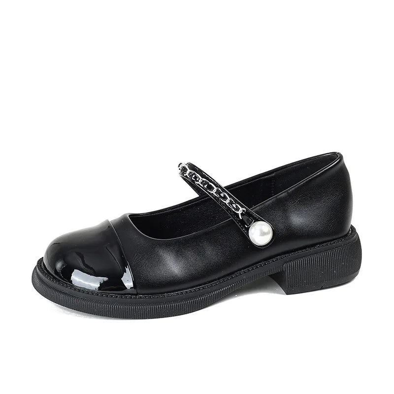 Women's Leather Mary Jane Dress Shoes