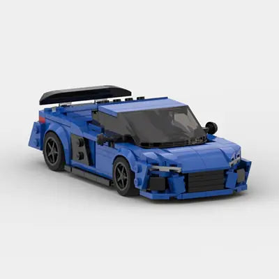 Supercar R8 Racer Brick Car Toys Kia Day Design