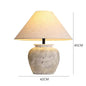 Zhongshan Ceramic Table Lamp - Vintage Japanese Style Kia Day Design