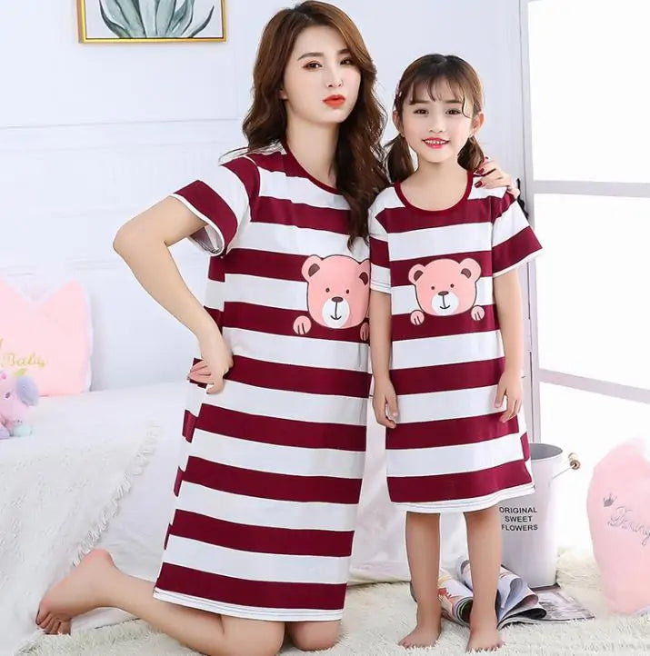 Summer Girls Nightgown Pajamas - Kia Day Design
