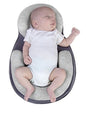 Portable Baby Crib Grey