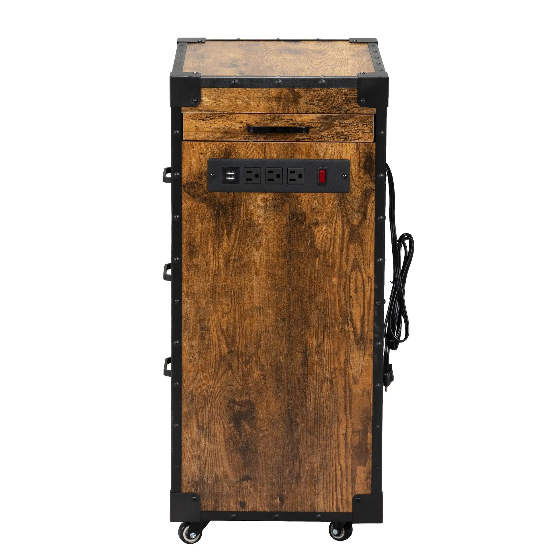Fiberboard Salon Beauty Cabinet - - cabinet
