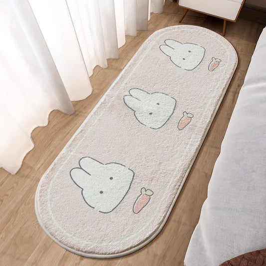Imitation Cashmere Oval Rug - Kia Day Design