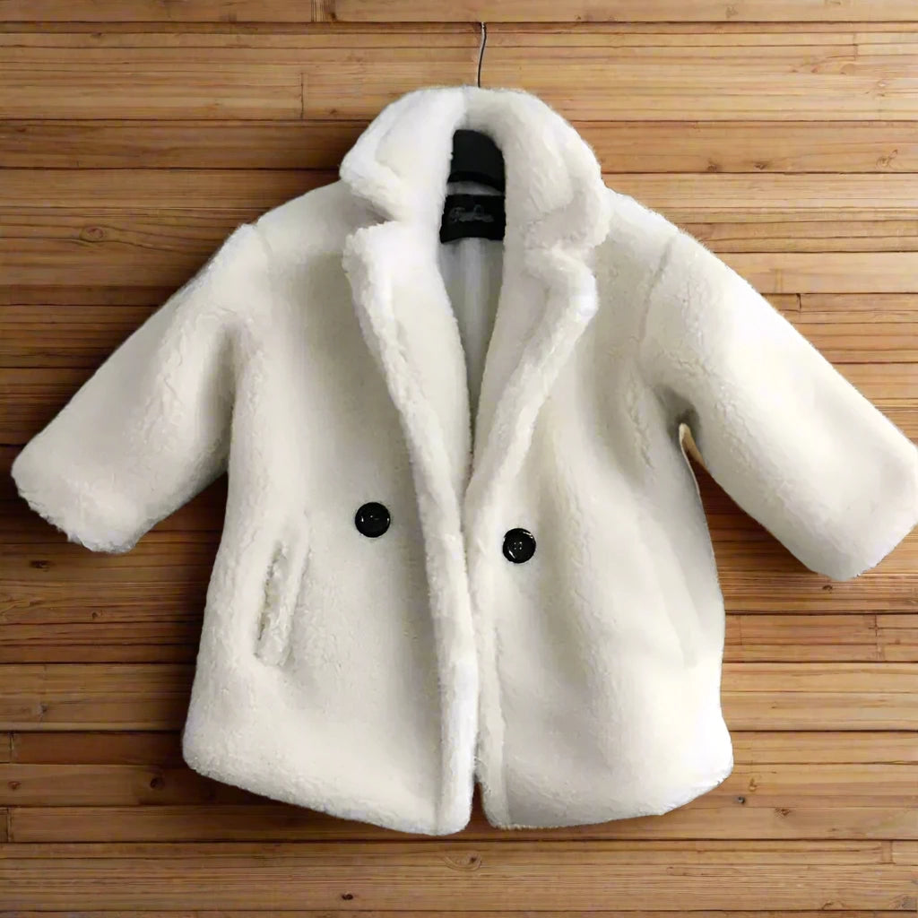 Big Kids Fur Coat In Autumn And Winter Coat