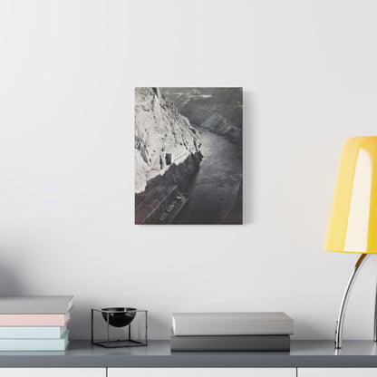 Boulder Dam Satin Canvas Stretched
