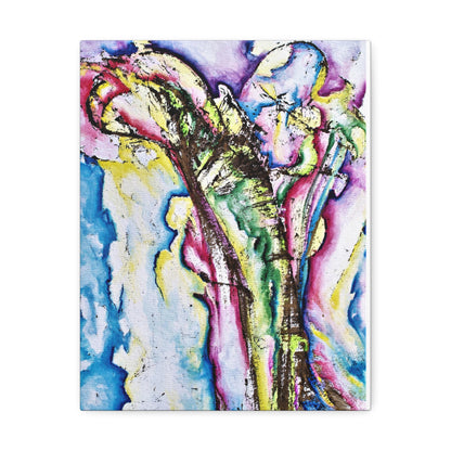 Calla Lilies Stretched Canvas 1.5" 11″ x 14″