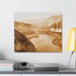 San Gabriel Dirt Fill Dam #1 Canvas Gallery Wraps Printify