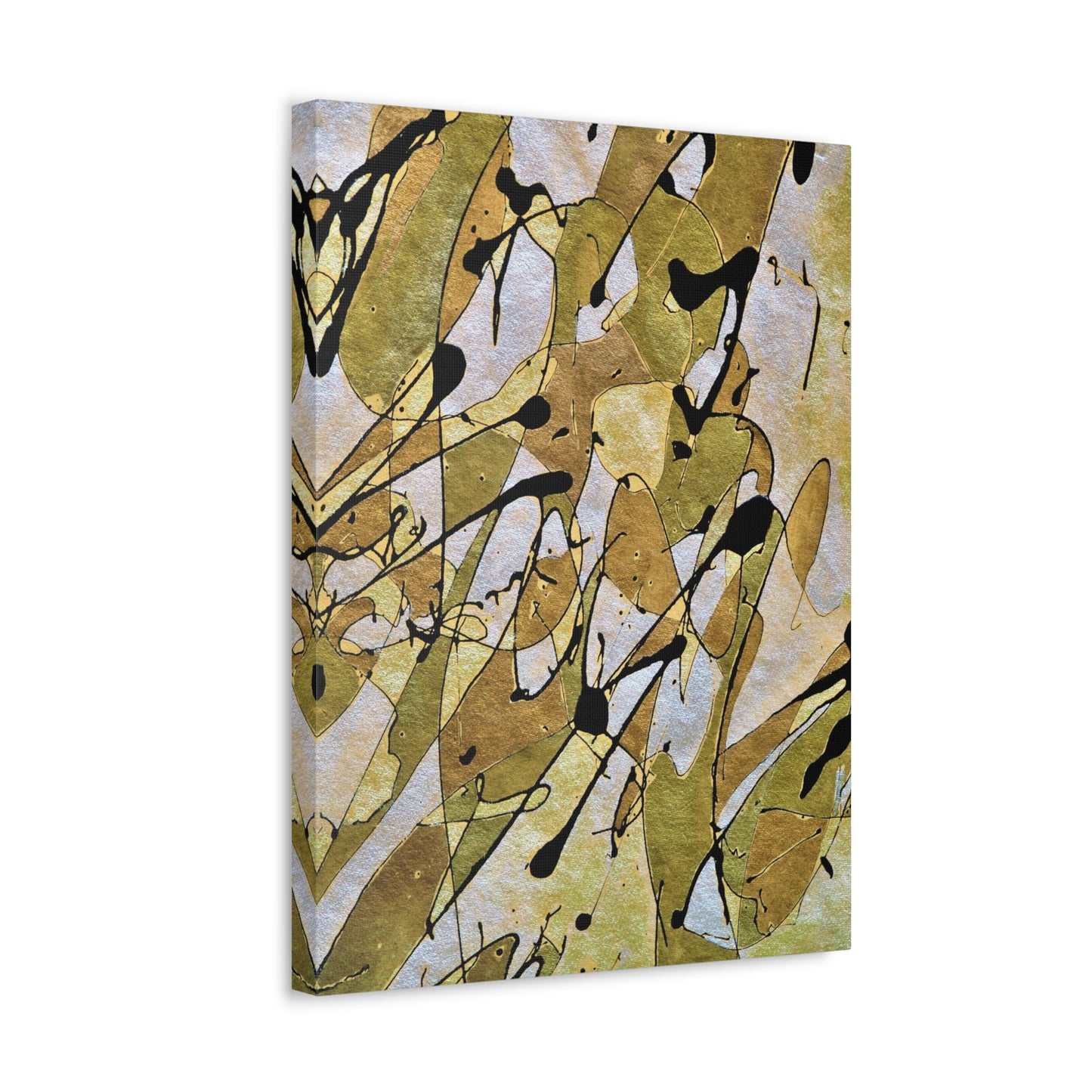 Gold Rush Stretched Canvas