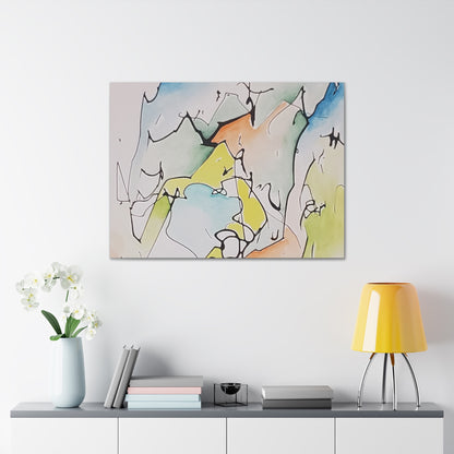 Misty Mountains Canvas Gallery Wraps