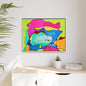 Kool Kid Matte Canvas Framed - Kia Day Design