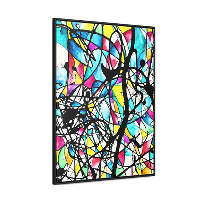 Kaleidoscope Gallery Canvas Wraps, Vertical Frame