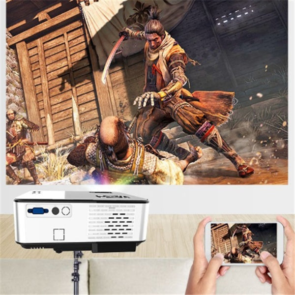 Home theater movie support 4K video Android projector - - 0