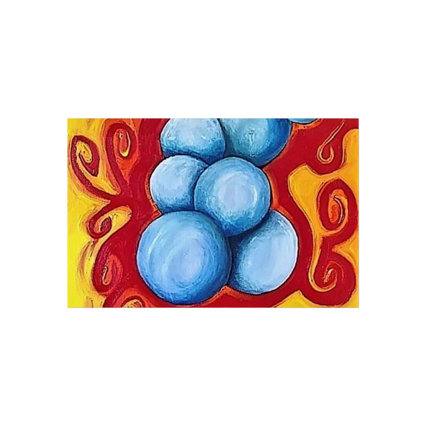 Blue Balls Fine Art Posters