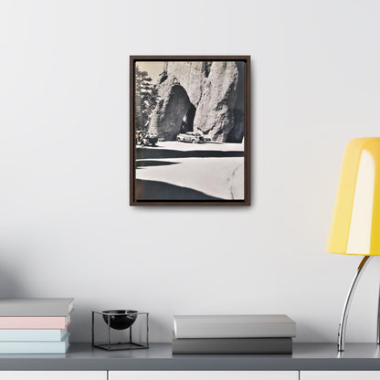 At the Needles Gallery Canvas Wraps Vertical Frame 11″ x 14″ Premium Gallery Wraps (1.25″) Walnut