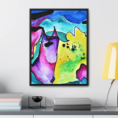 Cat Dog Gallery Canvas Wraps, Vertical Frame 18″ x 24″ 1.25"